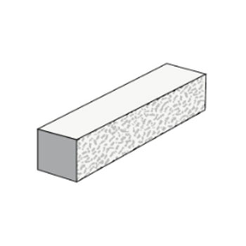 10-109 Solid Half Height - GB Split Face - Masonry Blocks - Myard Landscape products