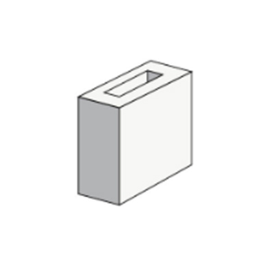 10-03 Half - GB Aspect Honed - Masonry Blocks - Myard Landscape products