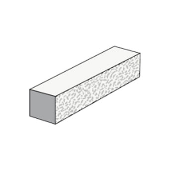 10-109 Solid Half Height - GB Sandstone Split Face - Masonry Blocks - Myard Landscape products