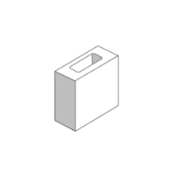 10-03 Half - GB Smooth - Masonry Blocks - Myard Landscape products