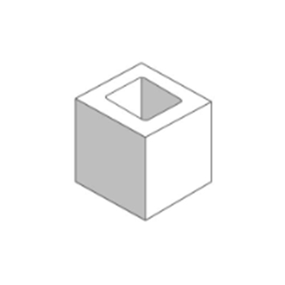 20-03 Half - GB Aspect Honed - Masonry Blocks - Myard Landscape products
