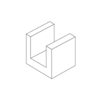 20-13 Half Lintel - GB Smooth - Masonry Blocks - Myard Landscape products